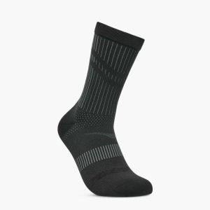 HOKA TRAIL RACE CREW SOCK BLACK