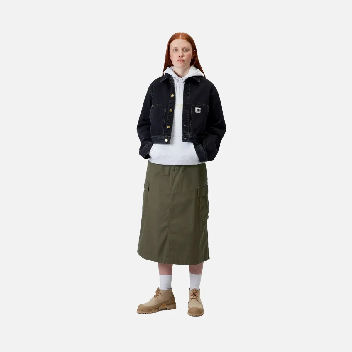 CARHARTT W.I.P. W' Jet Cargo Skirt I033148.41.02 - Image 7