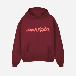 Casaco com capuz SKS26CKH-RED para crianças do Sul