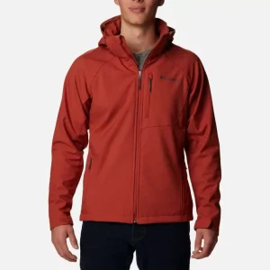 COLUMBIA CASCADE RIDGE II SOFTSHELL WARP RED