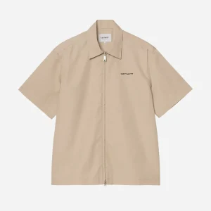 CARHARTT W.I.P. S/S Postal Zip Shirt I036189.3MS.XX