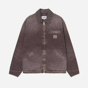 CARHARTT W.I.P. OG Detroit Jacket 'Dearborn' Canvas I035280.3TW.17