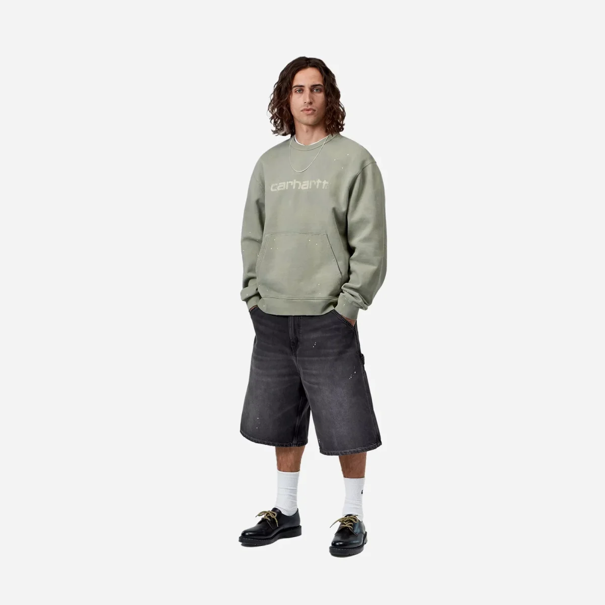 CARHARTT W.I.P. OG Single Knee Short Smith Denim I037020.89.EJ - Image 6