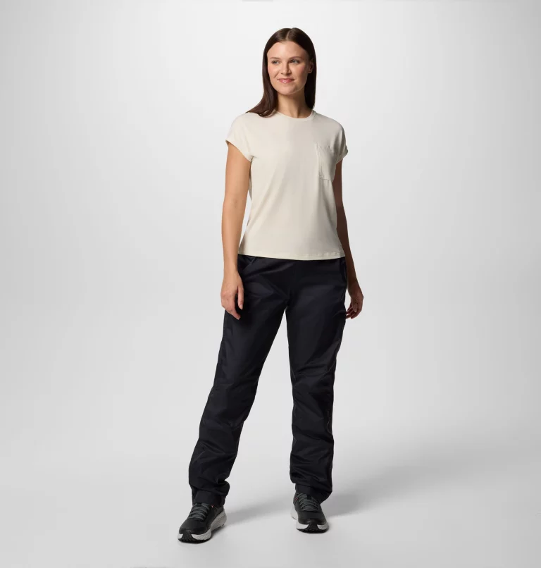 COLUMBIA POURING ADVENTURE III WOMAN PANTS BLACK
