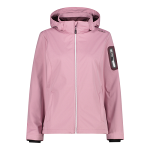 CMP W JACKET ZIP HOOD FARD