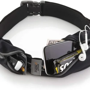 SPORT 2 PEOPLE RUNNING BELT BLACK