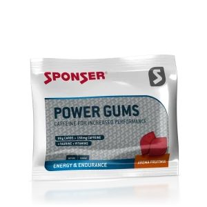 SPONSER POWER GUMS FRUIT MIX (CAFFEINE) 75G