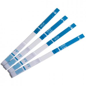Teste Toxicológico ANFETAMINA (AMP) na urina  Kit com 25 tiras