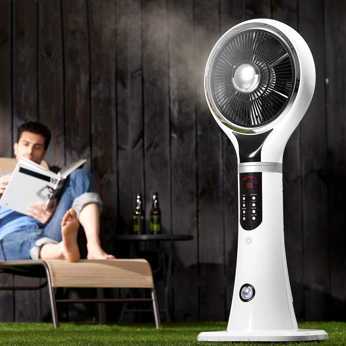 Airco Mobiel Luchtkoeler Ventilator Stil Vernevelaar Afstandsbediening - Image 9