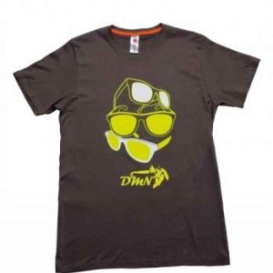 T-SHIRT DMN AMARELO FLUO
