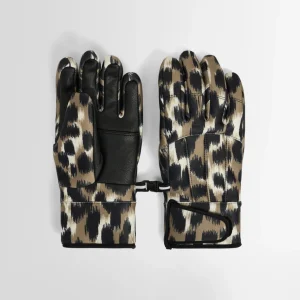 GLACIER W PRINT SKI GLOVES