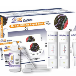 Teste Rápido H. PYLORI AG (Fezes) Kit com 25 testes