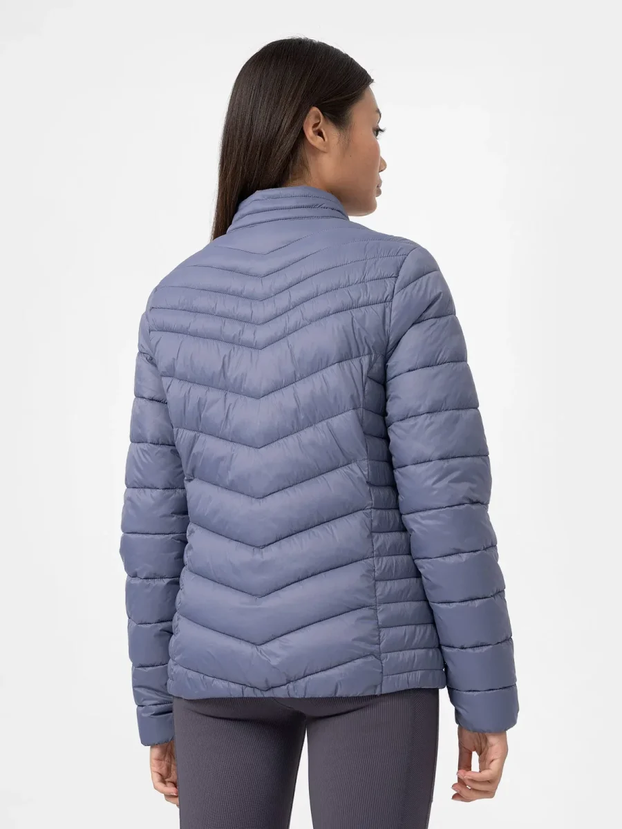 4F WOMEN’S QUILTED DOWN JACKET BLUE - Image 4