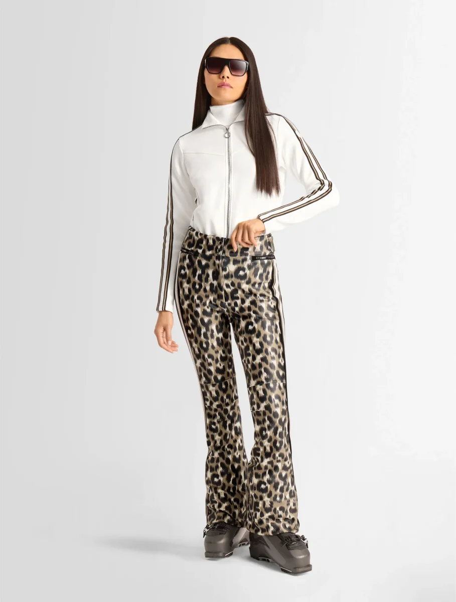 ELANCIA LEOPARD SKI PANTS