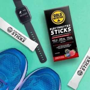 GOLD NUTRITION 4ACTIVE ELECTROLYTES WILD BERRY – 10 STICKS