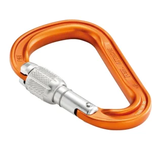PETZL MOSQUETÃO ATTACHE SCREW LOCK ORANGE