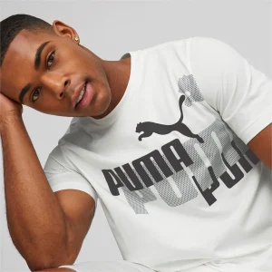 PUMA ESS LOGO TSHIRT POWER WHITE