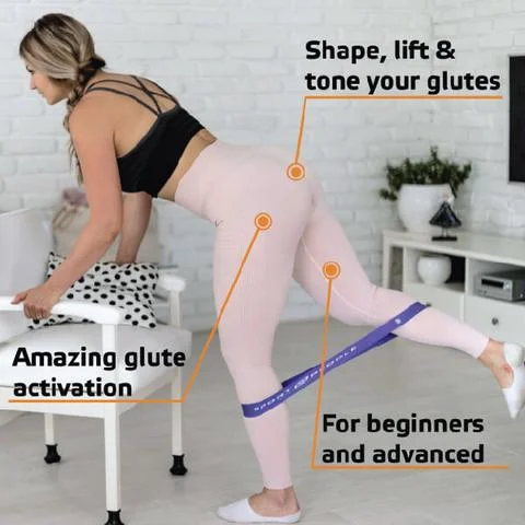 SPORT 2 PEOPLE BOOTY SHAPE BANDS, 4 SET (26CM) - Image 3