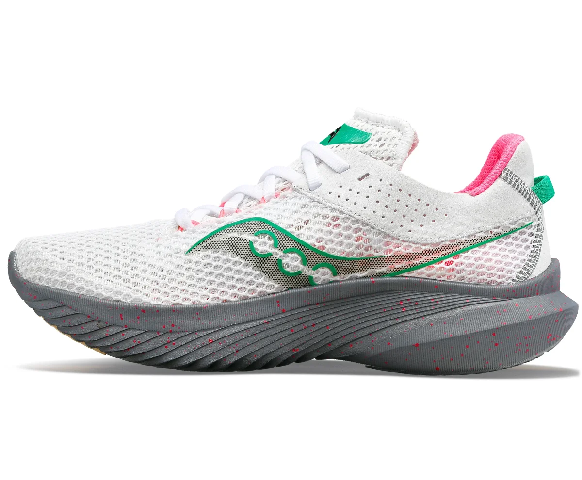 SAUCONY KINVARA 14 W WHITE/GRAVEL - Image 6