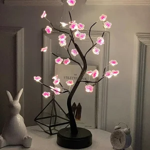 ZenGlow - LED Bonsai Boom Lamp, Decoratieve Tafellamp voor Woonkamer & Slaapkamer
