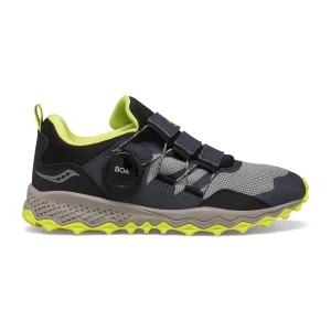 SAUCONY PEREGRINE 12 SHIELD BOA NAVY/GREEN