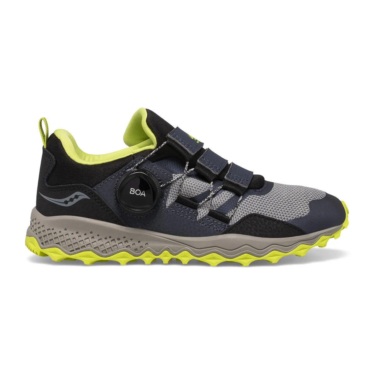 SAUCONY PEREGRINE 12 SHIELD BOA NAVY/GREEN