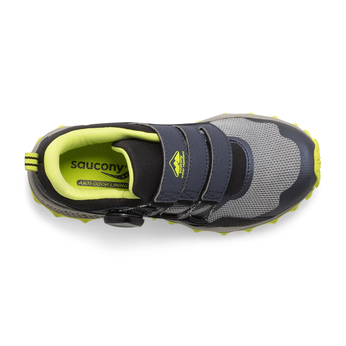 SAUCONY PEREGRINE 12 SHIELD BOA NAVY/GREEN - Image 4