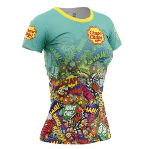 OTSO WOMEN SS SHIRT CHUPA CHUPS COMIC