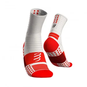 COMPRESSPORT PRO MARATHON SOCKS WHITE