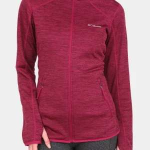 COLUMBIA SAPPHIRE TRAIL FLEECE JACKET BERRY