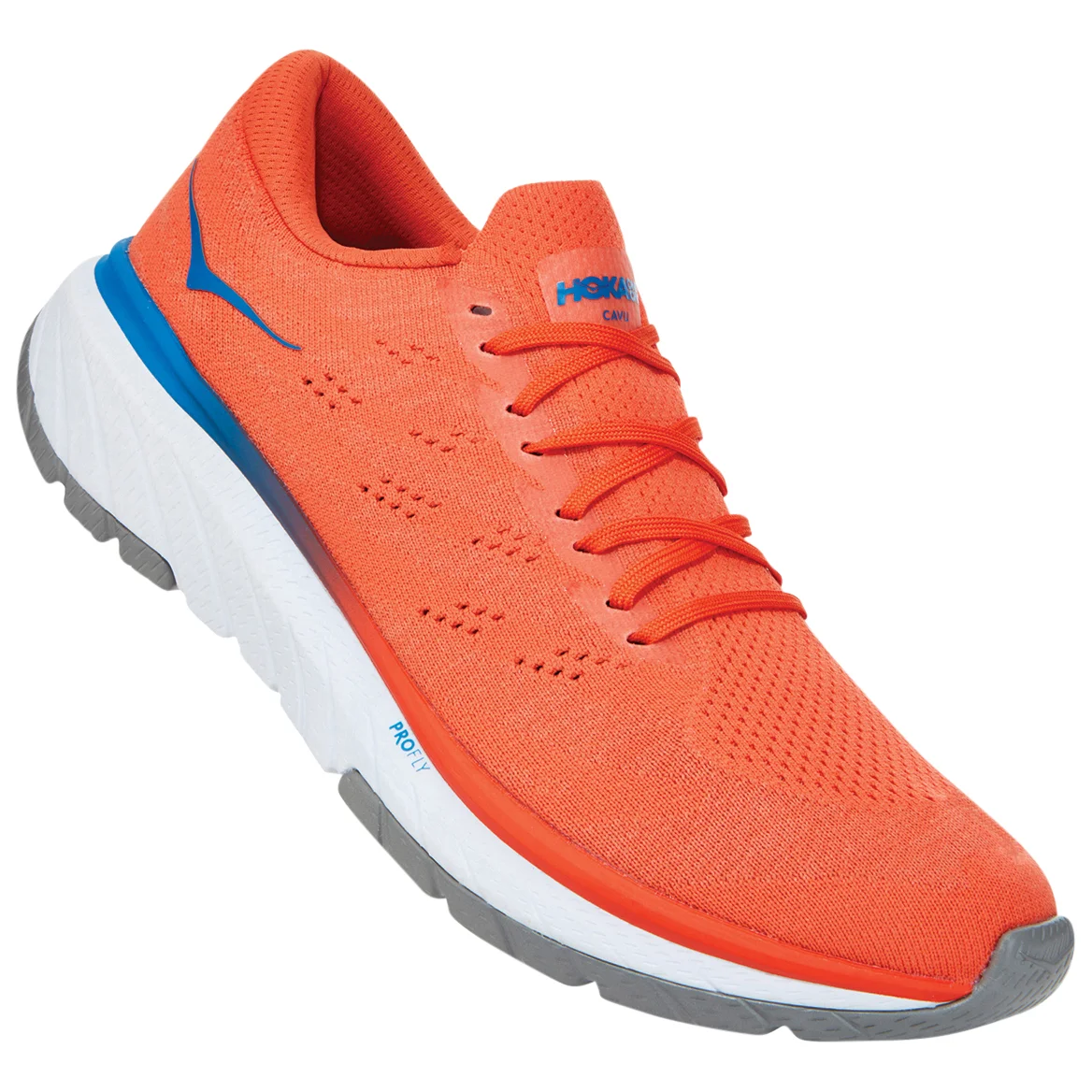 HOKA CAVU 3 MAND RED/WHITE - Image 4