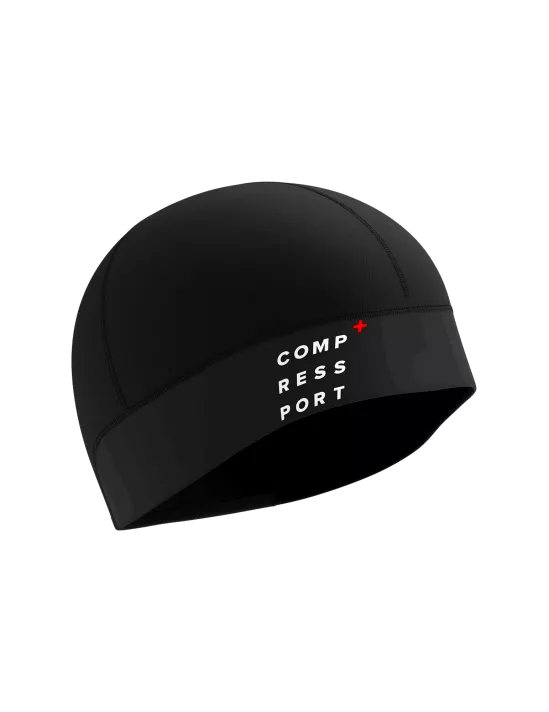 COMPRESSPORT HURRICANE BEANIE BLACK - Image 2