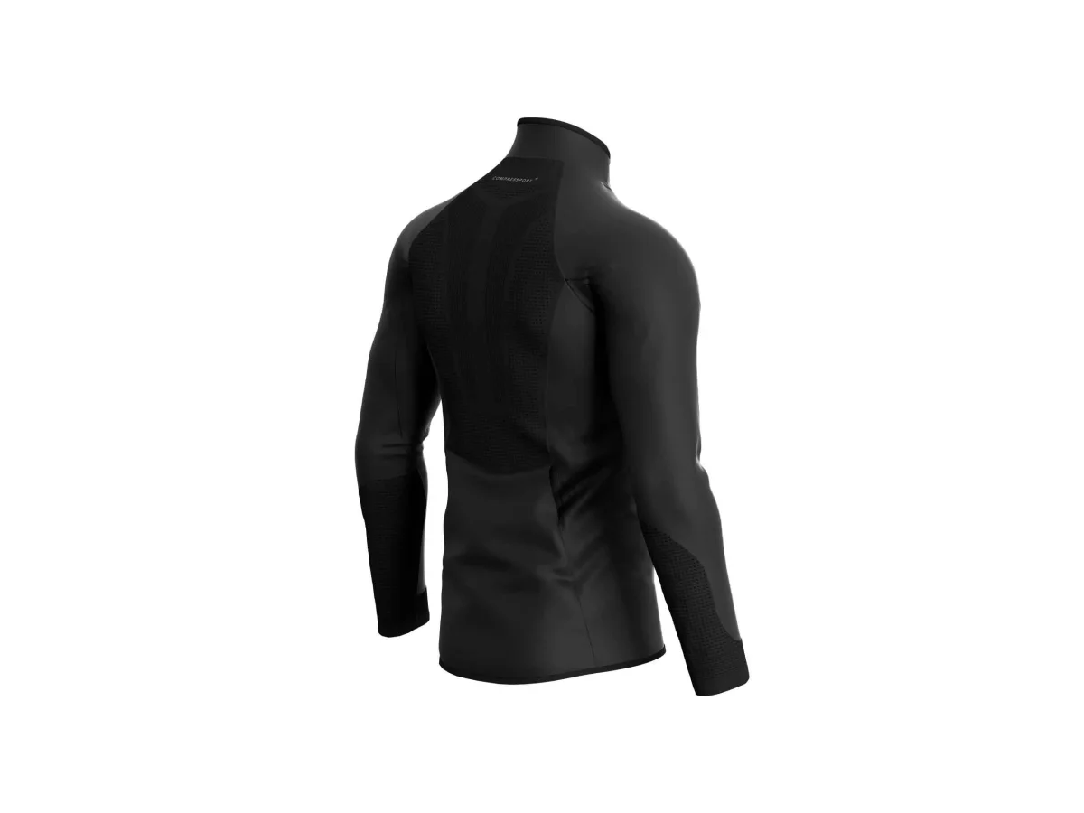 COMPRESSPORT HURRICANE WINDPROOF JACKET BLACK - Image 3
