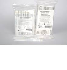 Swab Rayon estéril com haste de plástico estéril 100 peças