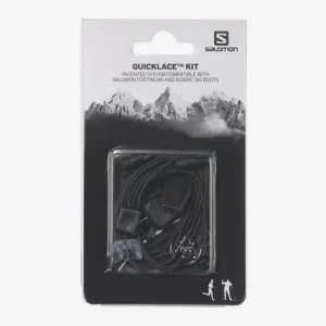 SALOMON SHOES QUICKLACE KIT BLACK
