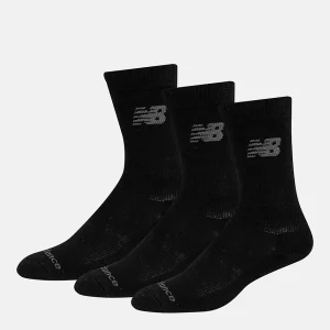 NEW BALANCE PERFORMANCE CREW SOCK BLACK 3UN