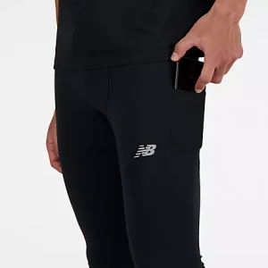 NEW ESSENTIALS ATHLETICS SLEEK RUN TIGHT BLACK
