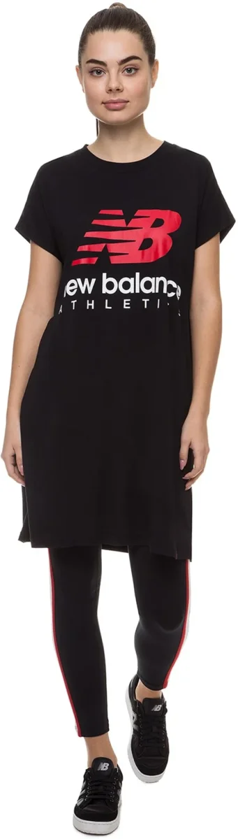 NEW BALANCE ESSSENTIALS ICON T DRESS BLACK - Image 3