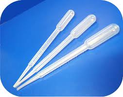Pipeta Pasteur 3ml  pacote com 500 peças