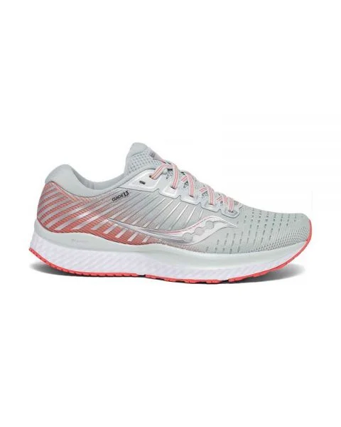 SAUCONY GUIDE 13 SKY GREY/CORAL