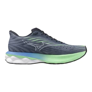 MIZUNO WAVE SKYRISE 6 VINTAGE INDIGO/WHITE/NEO MINT