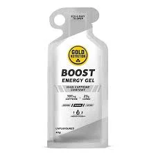 GOLD NUTRITION BOOST PLUS ENERGY GEL UNFLAVOURED 40G