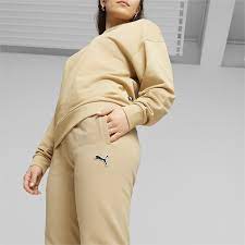 PUMA BETTER ESSENTIALS PANTS FL SAND