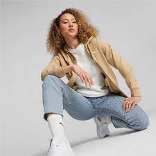 PUMA HER FZ HOODIE TR BROWN - Image 5