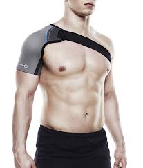 REHBAND QD SHOULDER SUPPORT, RIGHT GREY