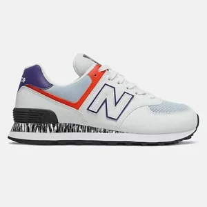 NEW BALANCE 574 WHITE/PEPPER