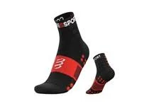 COMPRESSPORT TRAINING SOCKS 2-PACK BLACK