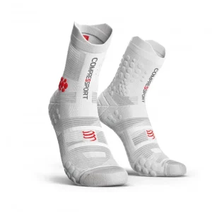 COMPRESSPORT RACING SOCKS V3.0 TRAIL WHITE