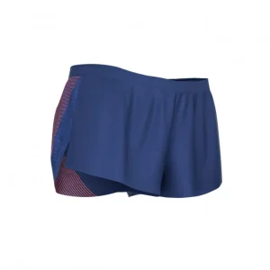COMPRESSPORT RACING SPLIT SHORT M BLUE / RED
