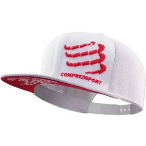 COMPRESSPORT FLAT CAP WHITE